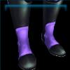 Raring racer boots in violet
