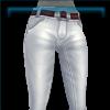Raring racer pants with chocolate belt