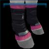 Raring racer leg wraps in berry
