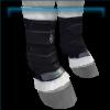 Raring racer leg wraps in frost