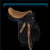 Raring racer saddle in bronze