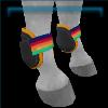 Prismatic Pride jumping boots