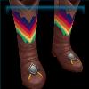 Prismatic Pride boots