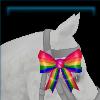 Pride head ribbon