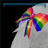 Pride tail ribbon