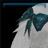 Regal Teal Dressage tail bow