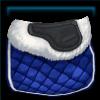 Eco Athleisure saddle pad in blue
