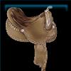 Dusty Western Saddle
