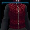 Crimson Tidings Knitted Vest