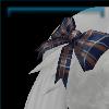 Indigo Tidings Tail Bow