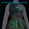Parading Peacock Dress