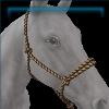 Tan Reinless Rope Halter