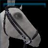 Twilight Drop Noseband Bridle