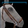 Hazelnut Drop Noseband Bridle