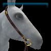 Golden Walnut Silversong Bridle