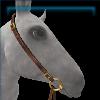 Golden Hazelnut Silversong Bridle