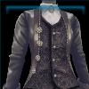 Silver Baroque Top