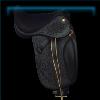 Gold Baroque Dressage Saddle