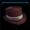 Burgundy Baroque Hat