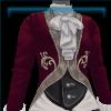 Burgundy Baroque Top