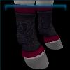 Burgundy Baroque Legwraps