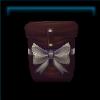 Burgundy Baroque Saddlebag