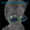 Rainbow Riot glasses