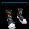Rainbow Riot shoes