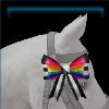 Pride head ribbon