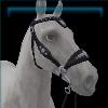 Twilight Silver Heart Bridle