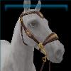 Hazelnut Gold Heart Bridle