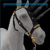 Twilight Gold Horned Bridle