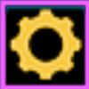 Copper cogwheel