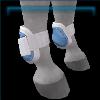 JVN Light Blue Open Front Boots