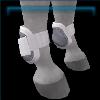JVN Light Gray Open Front Boots