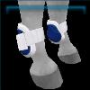 JVN Royal Blue Open Front Boots