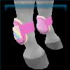 Celebrity Ski Trip jumping boots