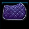 Frosty New Year's Fantasy saddle pad
