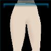 Snowy beige & white leggings