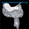 Rocky Mountain saddle white