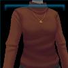 Autumn Academia Choco Turtleneck
