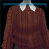 Autumn Academia Choco Knit