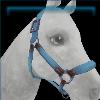 Sky blue sunset trails halter