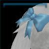 Sky blue sunset trails tail ribbon