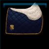 Exquisite Navy Dressage Saddle Pad