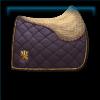 Exquisite Purple Dressage Saddle Pad