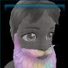 Rainbow Rodeo face beard