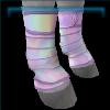Rainbow Rodeo leg wraps