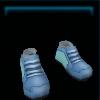 Blue shoes
