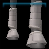 Rex Stamper porcelain deluxe leg protectors and bell boots